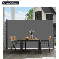 New Porch Privacy Screens X2