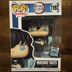 Funko Pop! Demon Slayer Muichiro Tokito #1193 FunkoN 2022 Limited Edition