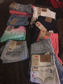 Girls Levi’s shorts $10 each