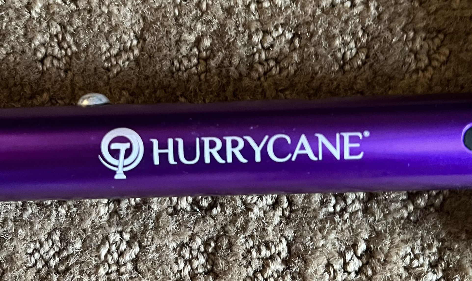 Hurrycane Adjustable Height Cane With Wide Base