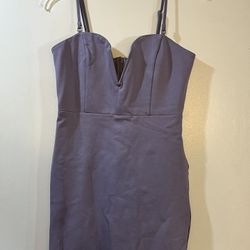 Forever 21 Purple Mini Dress Womens Sz Small.