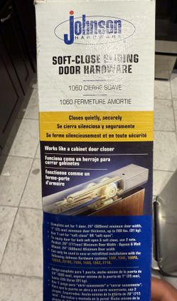 self close sliding door hardware 100 OBO