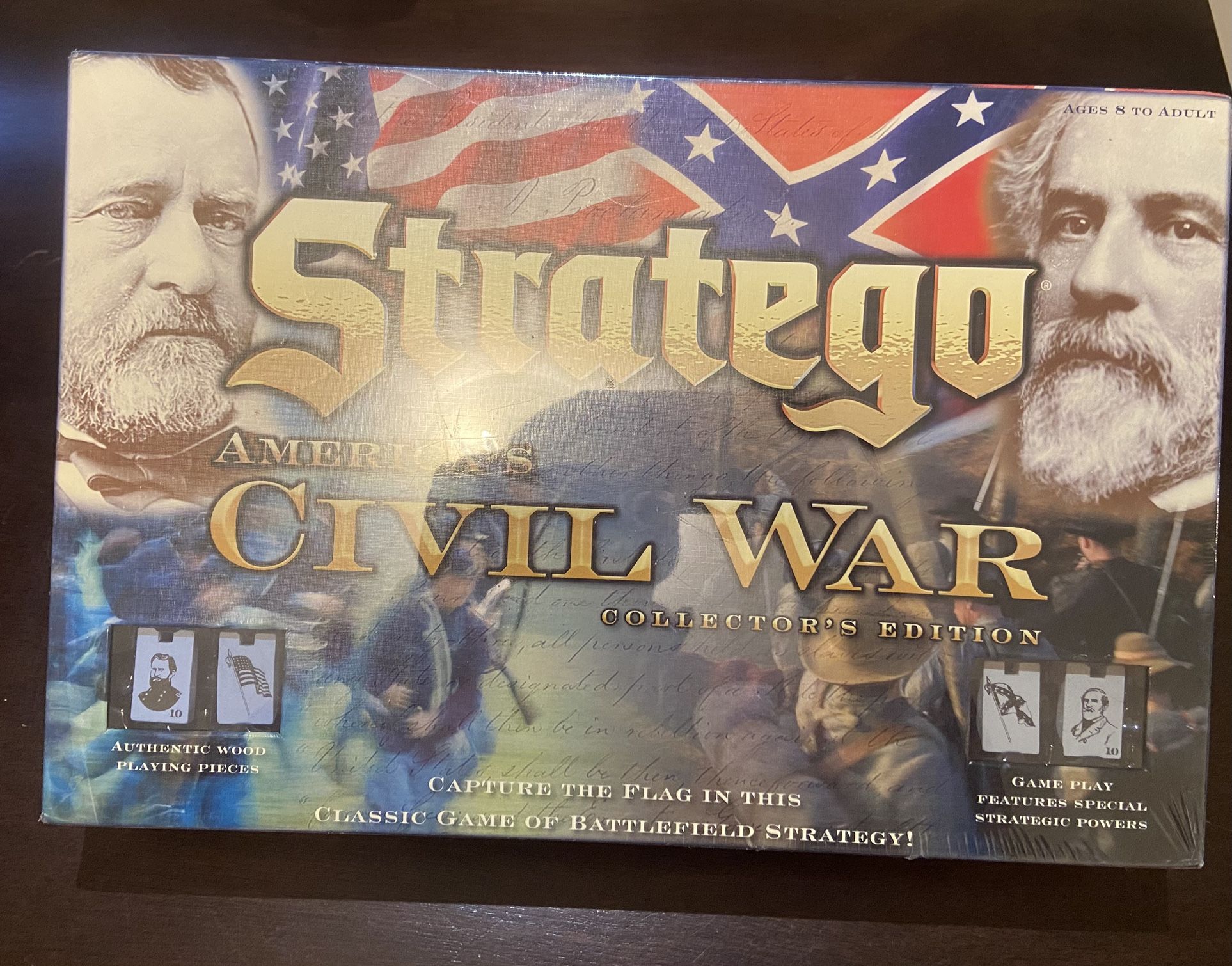 Stratego Americas Civil War Game RARE Sealed
