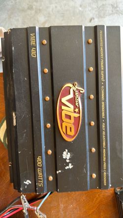 Four channel power amp Lanzar vibe