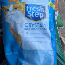 Fresh Step Crystal Cat Litter 8 Lbs