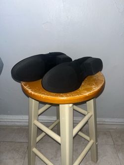 Black Slide Sandals