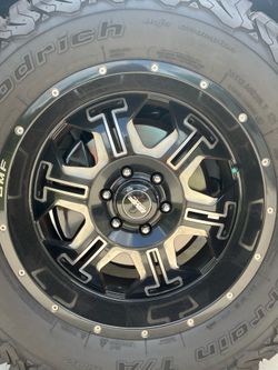 4 BMF 20 x 9.5 rims 6-135 bolt pattern