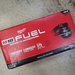 Milwaukee M18 FUEL 18V Lithium-Ion Brushless Cordless Metal Cutting 5-3/8 in. Circular Saw (Tool-Only) w/ Metal Saw Blade