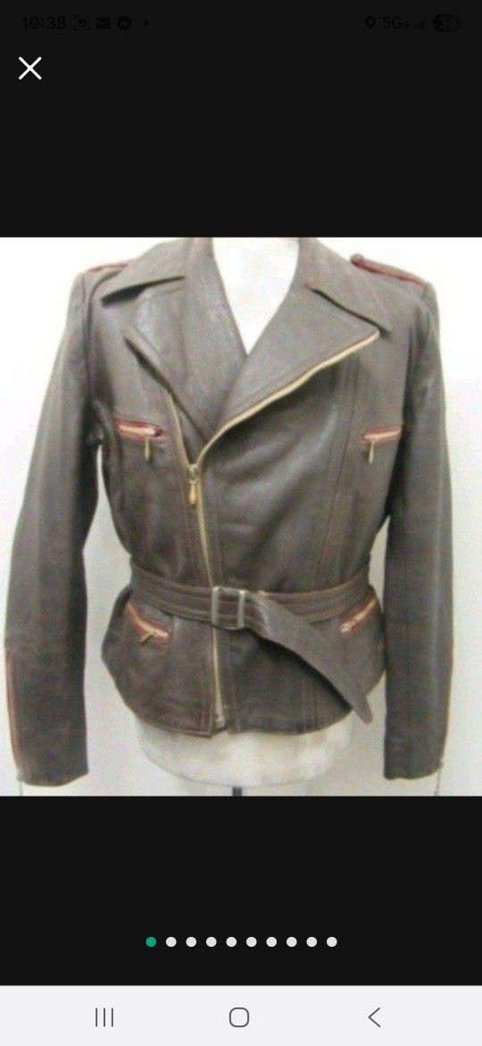 1940s German Motorcycle Jacket