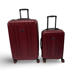 Delsey Paris Accelerate 2-piece Hard side Luggage Set - Red