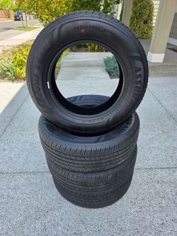 4 Tires Like New  - 225/65R/17