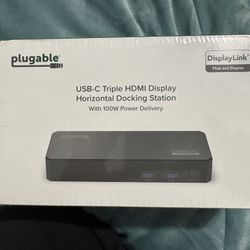New USB- C Triple Display Docking Station 