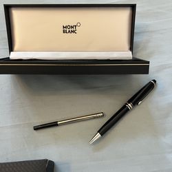 Mont Blanc Classique Platinum Ball Point Pen