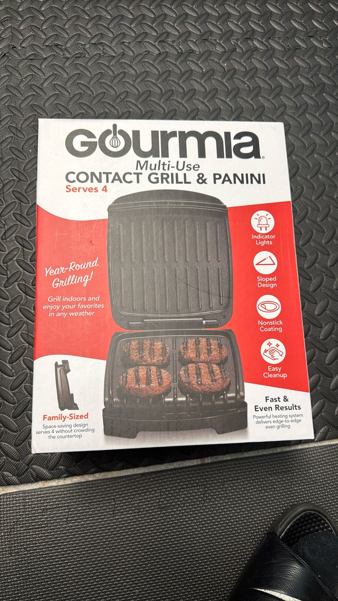 New Multi-Use Contact Grill & Panini