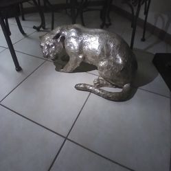 Leopardo Grande De Metal