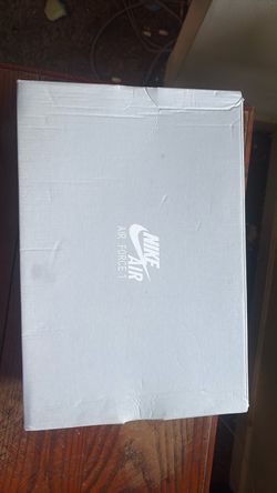 Nike Air Force 1 Shoe Box