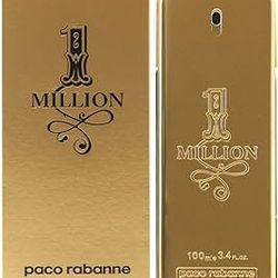 Paco Rabanne 1 Million Eau de Toilette Spray 3.4 fl oz Regular Size