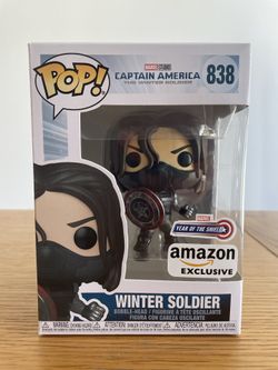 Funko Pop Marvel Year Of The Shield The Winter Soldier Amazon Exclusive