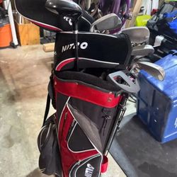 Full Nitro Golf Set – Bag + Clubs