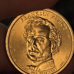 2010-D Franklin Pierce Presidential $1 Coin RAW MS65+ LUSTER UNCIRCULATED Position A