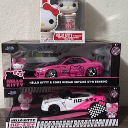 HELLO KITTY NISSAN CARS 