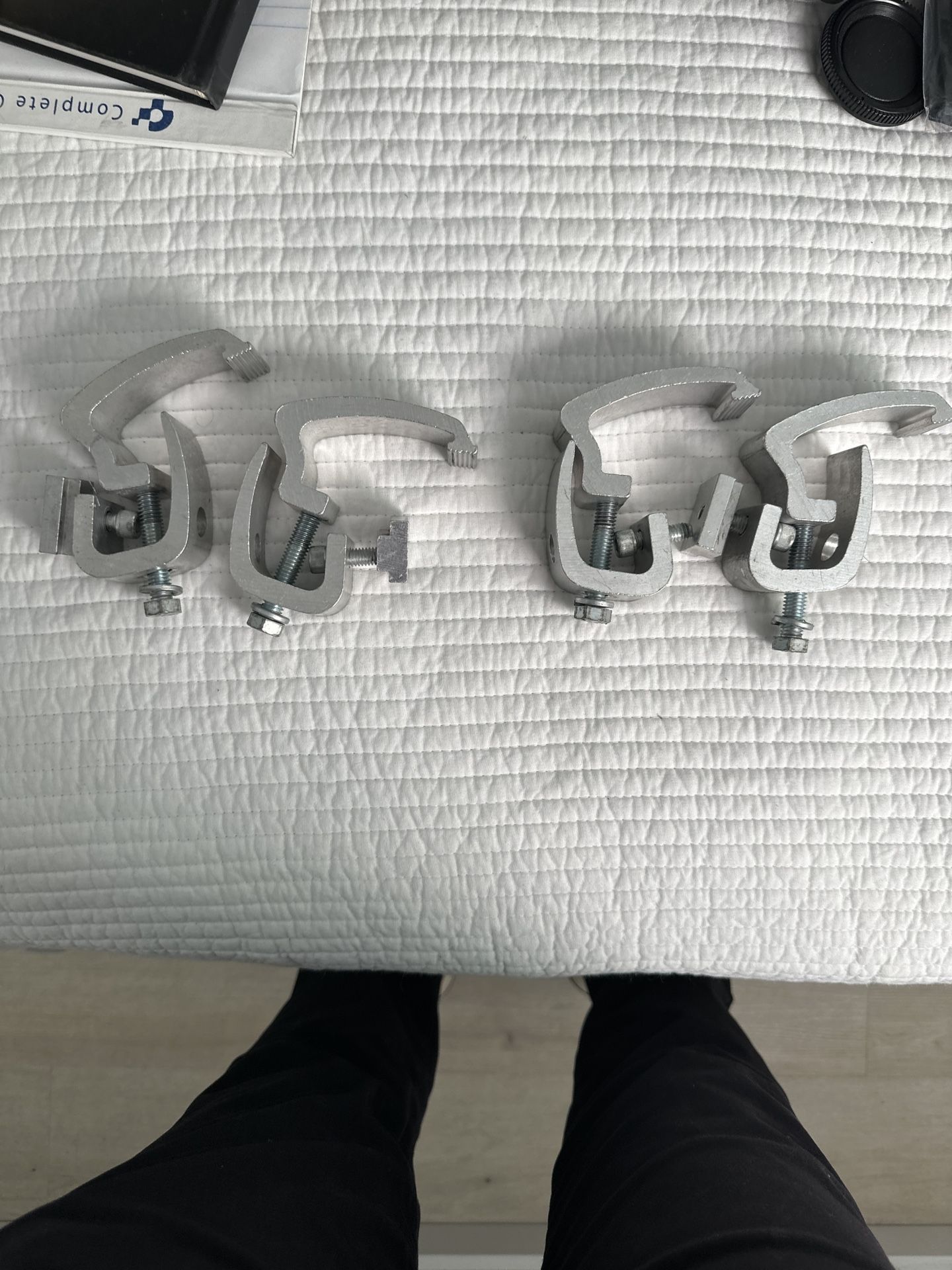Mounting Clamps for Rack/camper – Fits 2012 Toyota Tacoma & More
