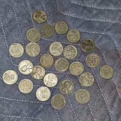 25 Steel Pennies 1943   Send Me A Offer 