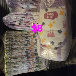 Training Pants 4T-5T & Diapers Size 6