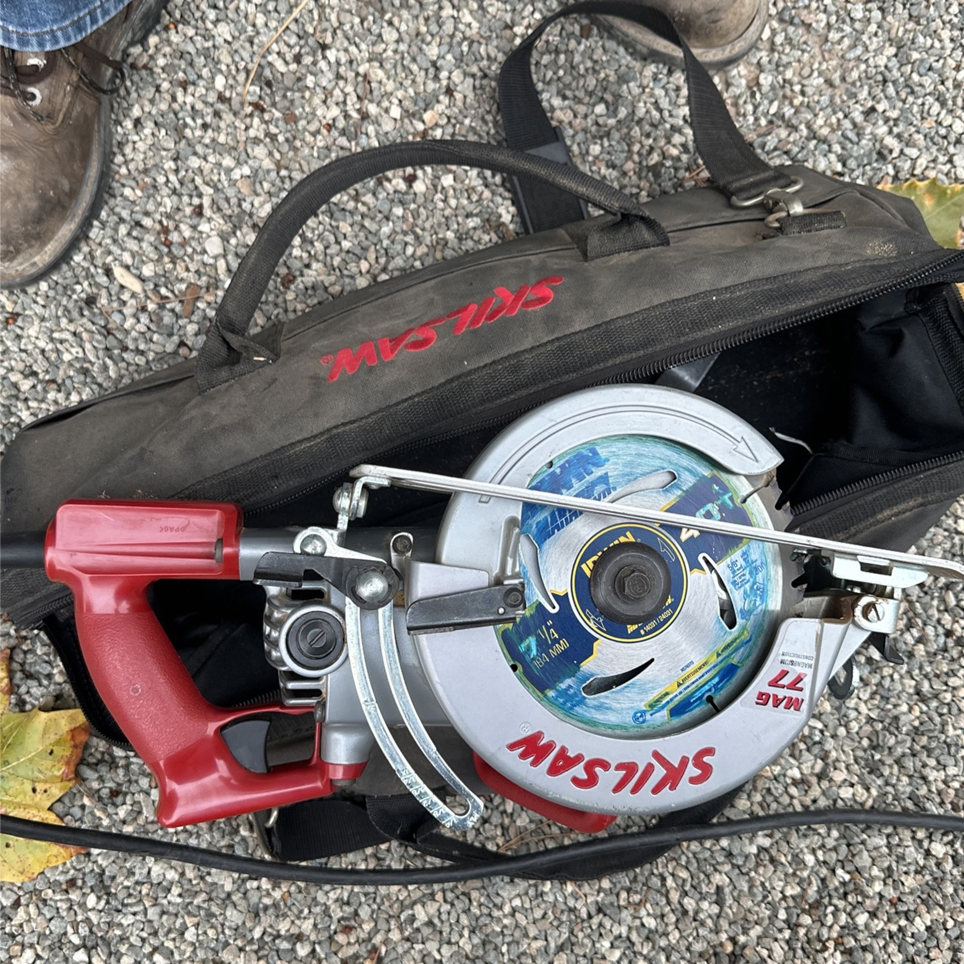 Skilsaw magnesium Wormdrive