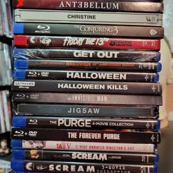 4K / Blu-Ray Movies (Horror)