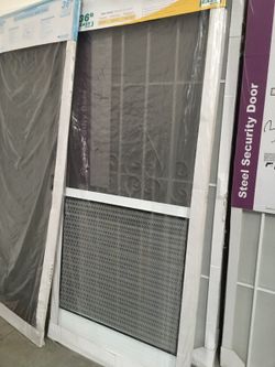Hinged screen door 36x80
