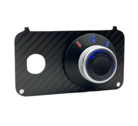 Carbon Fiber Rotary Drive Selector Golf Cart Forward/Reverse Key RND Switch Plate for EZGO TXT PDS Electric 36v 48v