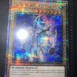 Quarter Century Secret Rare Elemental Hero Neos