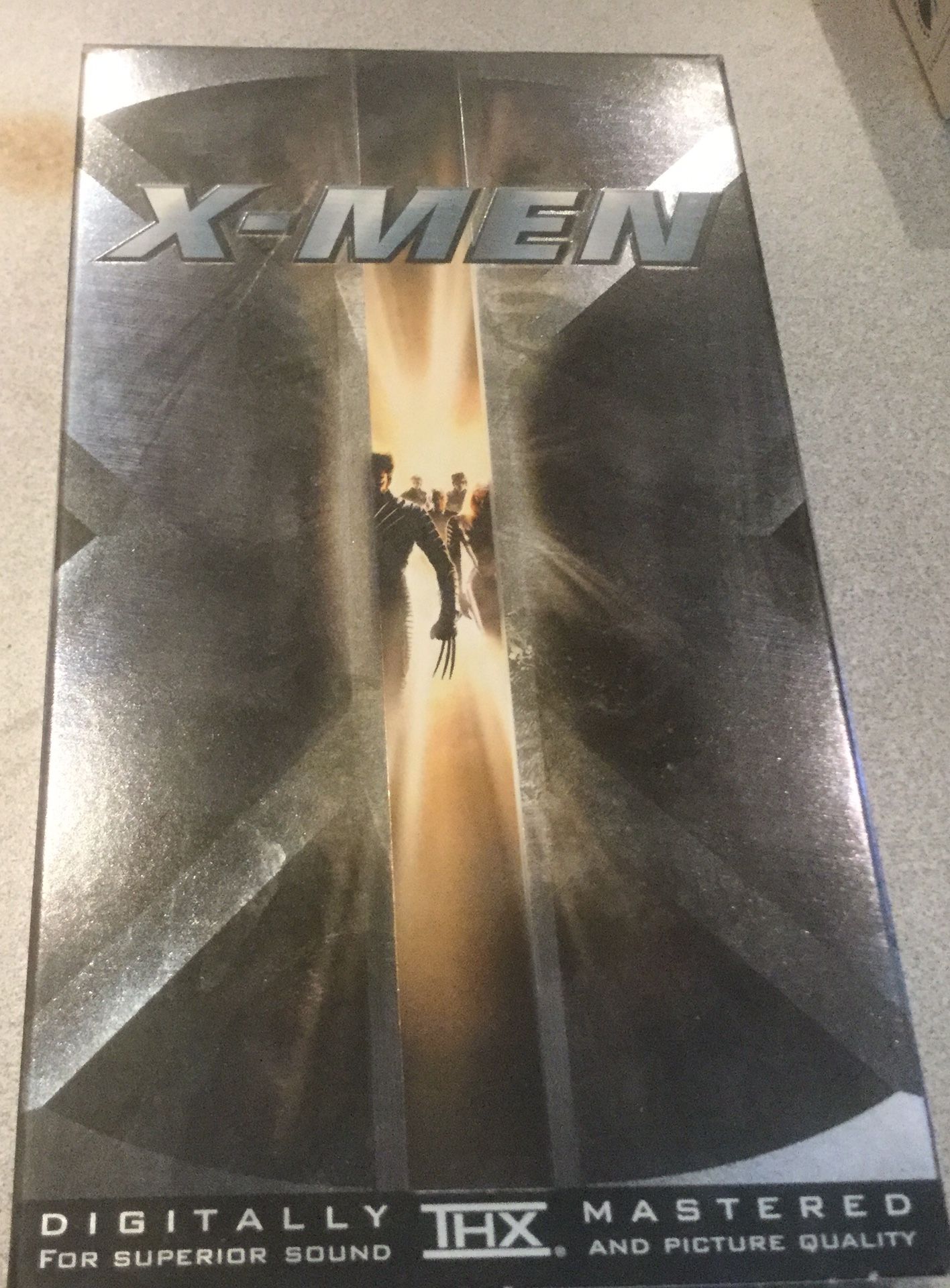 X-MEN VHS TAPE