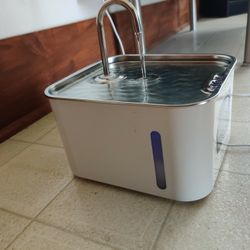 Dog And/Or Cat Water Fountain Bowl