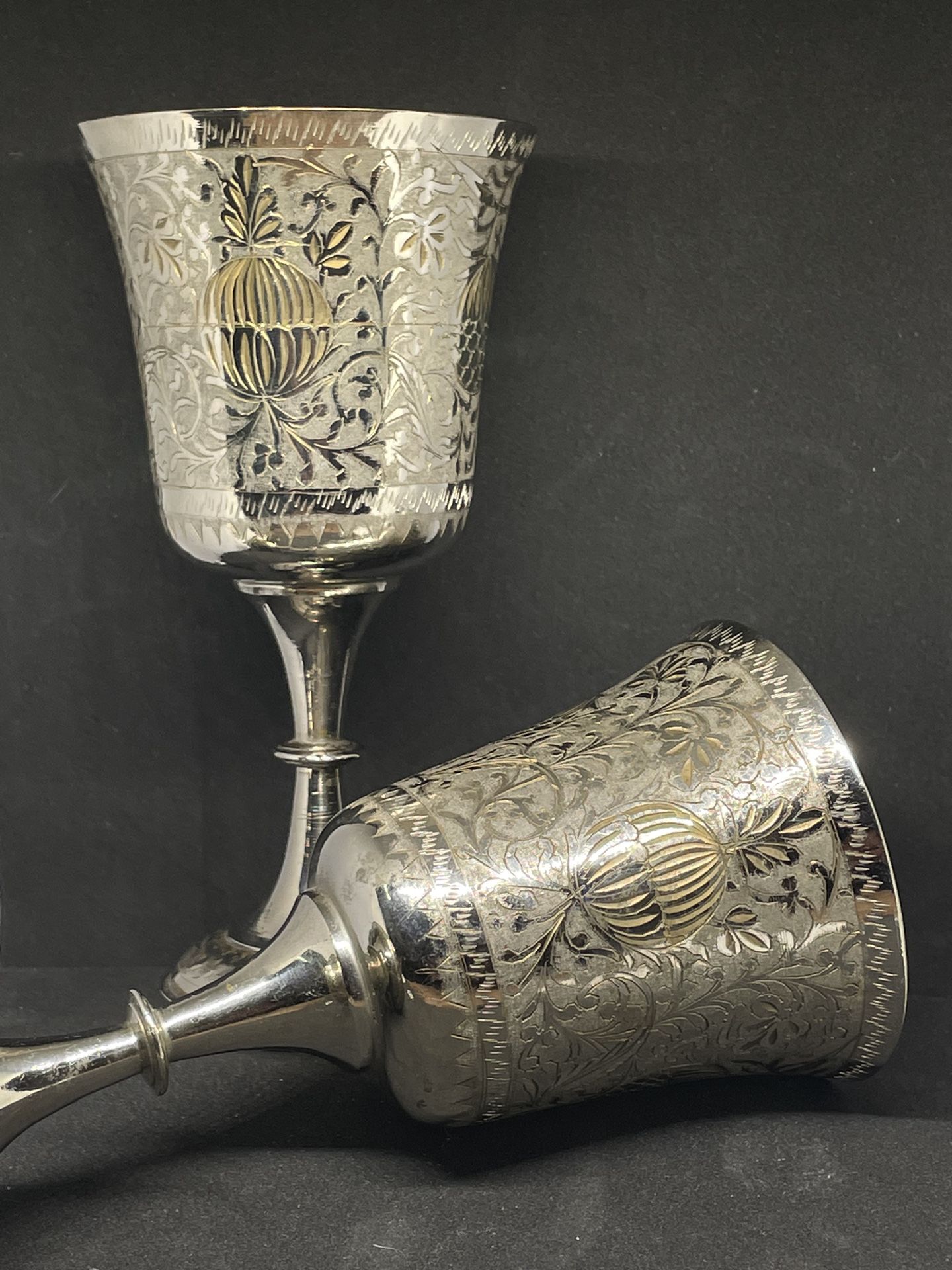 Vintage Silver Chalices