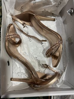ALDO Champagne Color High Heels