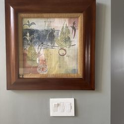 Framed Abstract Art