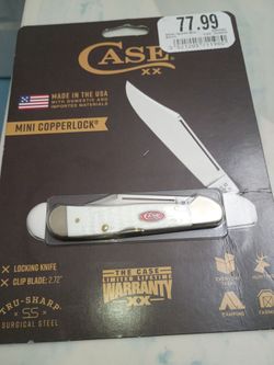 Case locking knife
