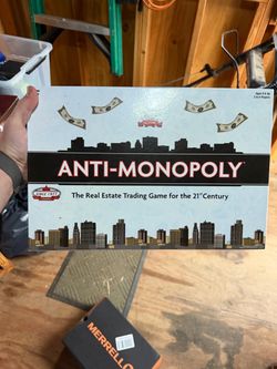 Anti-Monopoly Board Game