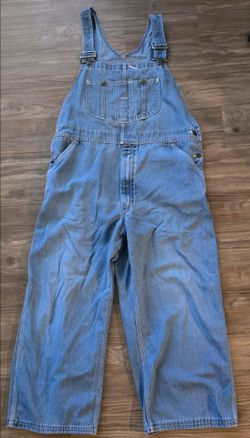 Vintage Sears Roebuck & Co WearTuff Jean Denim Bib Overalls  Custom Cropped