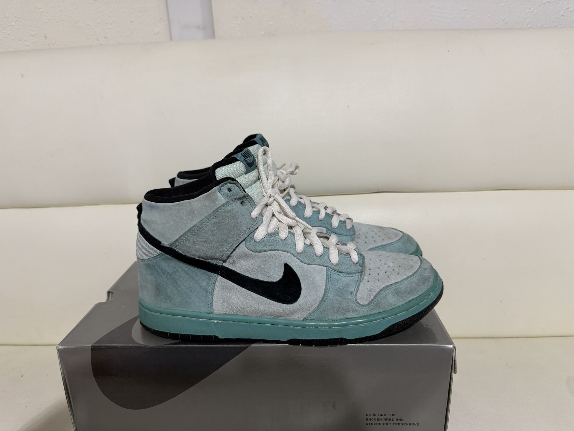 Nike Sb Dunk High Sea Crystal 2004 Size 12.5 Nike Dunk Low High Mid