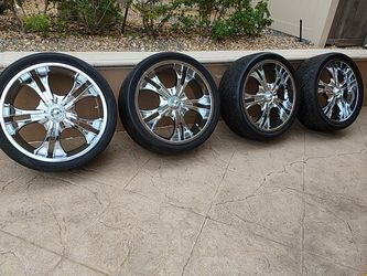 Wheels / Rims 24" X 12.5" 6 Lug Chrome