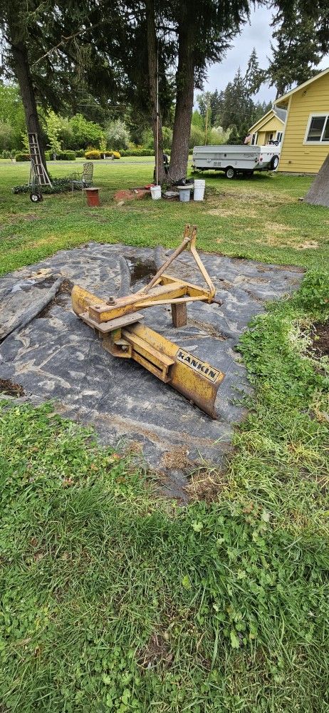 Tractor Back Blade And Ramps