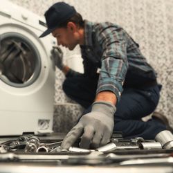 Refrigerator, Washer, Dryer, and Dishwasher