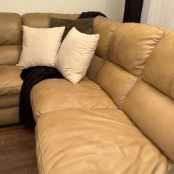 6 Seat Sectional Sofa with Ottoman