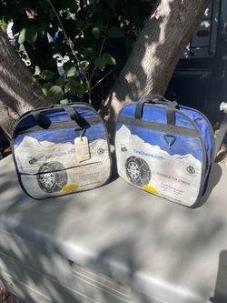 Diamond tire chains