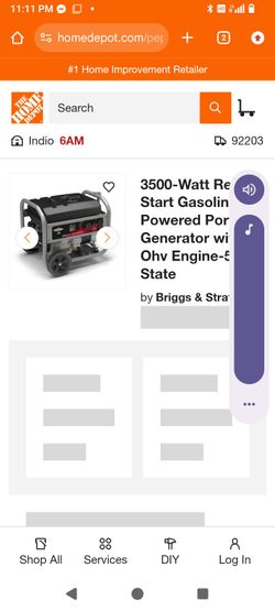 Briggs and Stratton 3500 generator