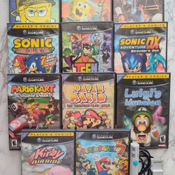 Nintendo GameCube Games, Mario, Kirby, Smash Bros And More  READ DESCRIPTION!!! 