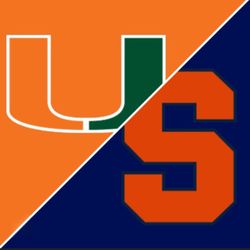 Miami Hurricanes vs Syracuse Tickets. ENDZONE Row 9